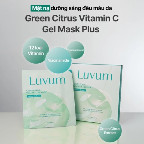 Hộp 5 Miếng Mặt nạ thạch Luvum - Pore Rest