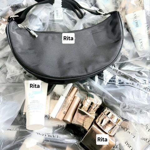 Set 6 sản phẩm dưỡng da makeup kèm túi đeo