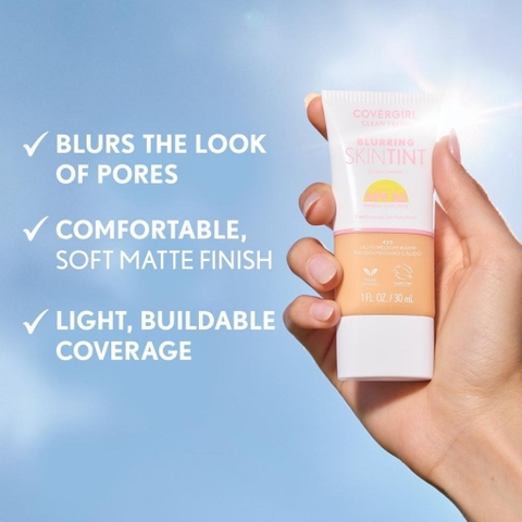 Kem nền Covergirl Clean Fresh Bluring Skin Tint Spf 30