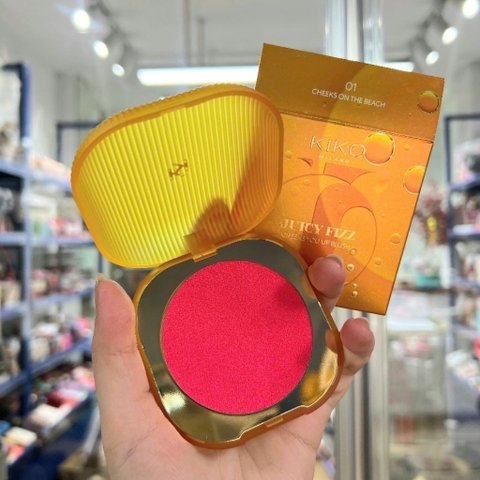 Kem má hồng Kiko Milano Juicy Fizz Cheeks You Up Blush 7g