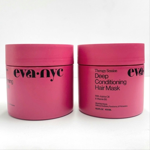 Mặt nạ dưỡng phục hồi tóc hư tổn Eva NYC Therapy Session Deep Conditioning Hair Mask 400ml