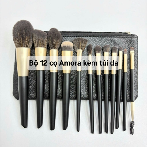 [Lẻ] Bộ 12 cây cọ siêu mềm Amora Brush Set