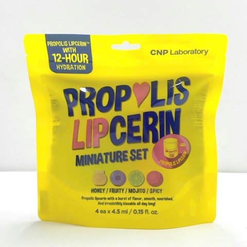 Set 4 son dưỡng môi lipcerin CNP PROPOLIS LIPCERIN MINIATURE