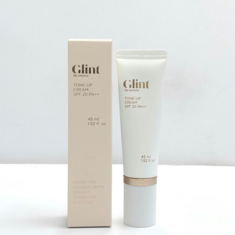 Kem nâng tông Glint 45ml SPF20 PA++ chống nắng, chống nhăn, dưỡng ẩm, kiềm dầu mỏng nhẹ