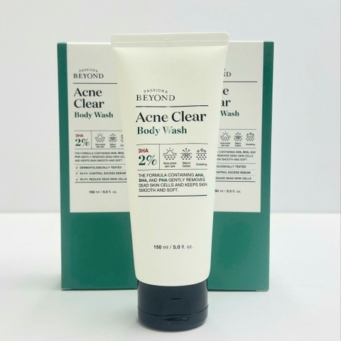 Sữa tắm giảm mụn cơ thể Beyond Acne aclear Body Wash 150ml