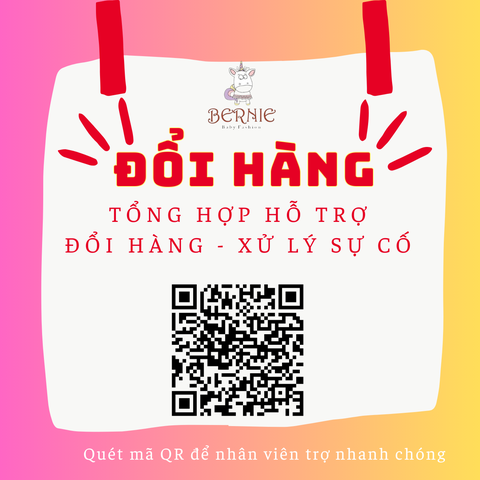 Quy định đổi hàng Bernie kids