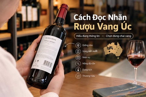 Cách Đọc Nhãn Rượu Vang Úc