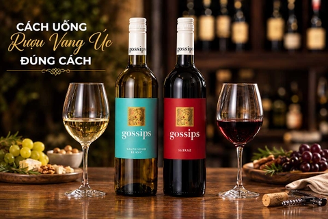 Cách Uống Rượu Vang Úc Đúng Cách