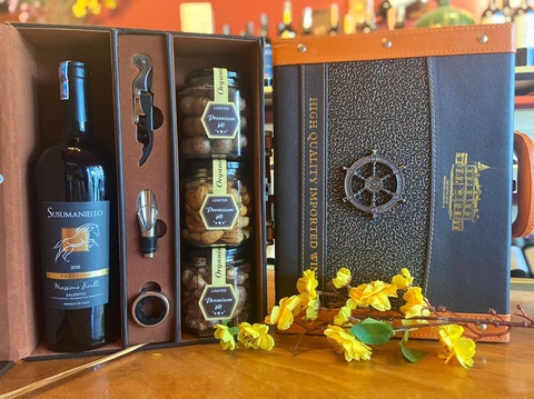 Quà biếu Tết rượu vang: Lựa chọn độc đáo, sang trọng