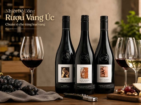 Nhiệt Độ Uống Rượu Vang Úc