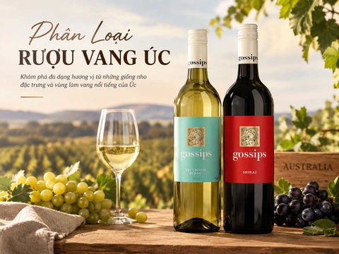 Phân Loại Rượu Vang Úc