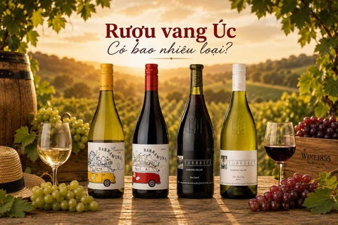 Rượu Vang Úc Có Bao Nhiêu Loại?