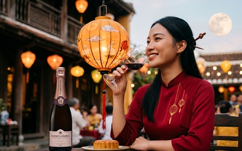 Tết Trung Thu nên uống rượu vang gì?