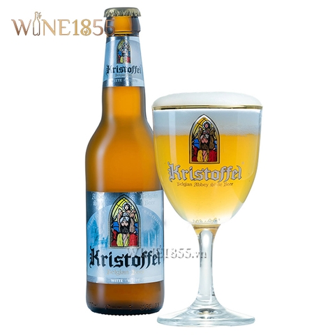 Bia Bỉ Kristoffel White 5% – Chai 330ml