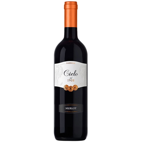 Rượu Vang Ý Cielo Merlot