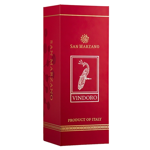 Hộp Quà 1 Chai Vang Vindoro - Màu đỏ Ruby