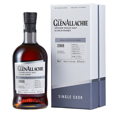 Rượu Whisky Glenallachie 2008 Oloroso Hogshead Cask no. 7690