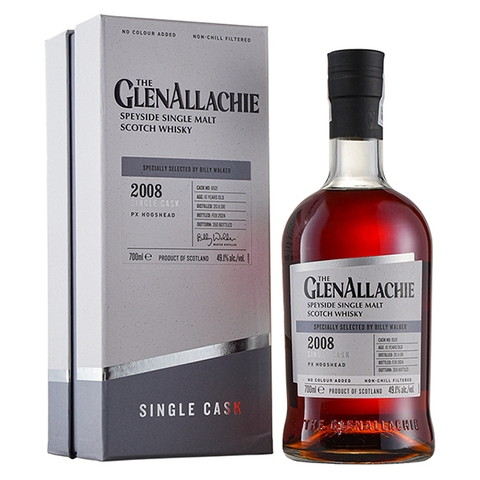 Rượu Whisky GlenAllachie 2008 PX Hogshead Cask no. 6521