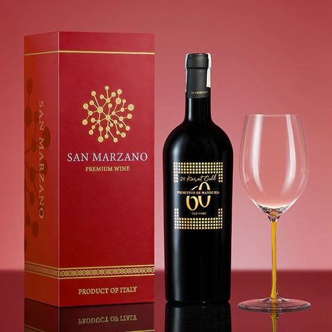 Hộp quà 1 chai rượu vang đỏ 60 Sessantanni (60 Gold)