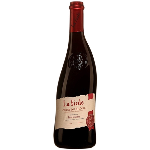 La Fiole Côtes Du Rhône Rouge Père Anselme