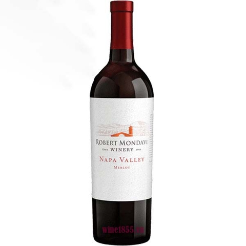 Rượu vang Mỹ Robert Mondavi Winery Napa Valley Merlot 2018