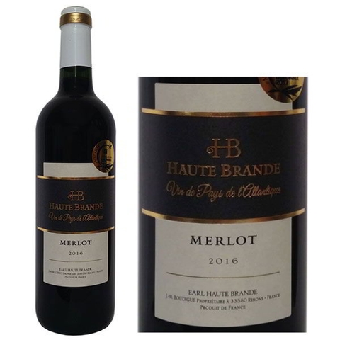Rượu Vang Domaine Haute Brande Merlot