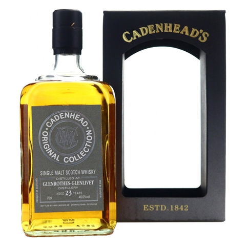 Rượu Whisky Cadenhead Glenrothes-Glenlivet 23