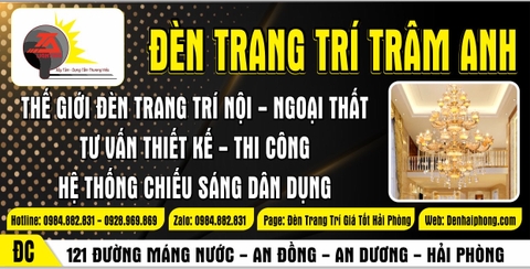 Đèn trang trí Trâm Anh Hải Phòng