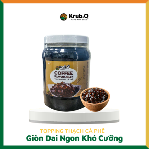 Thạch Hương Cà Phê Krub.O (Hộp 2kg)