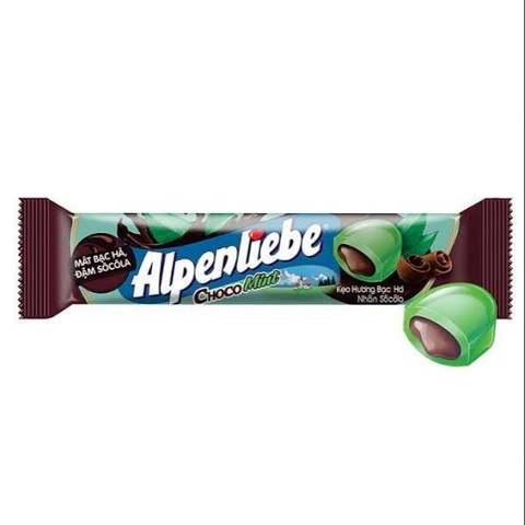 Kẹo alpenliebe vị choco bạc hà