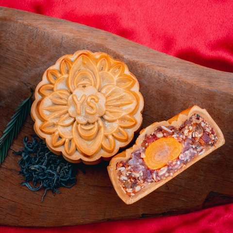 Bánh Trung Thu Yến sào Khánh Hòa - Hộp 04 Bánh Trung Thu Nhân Thập Cẩm.