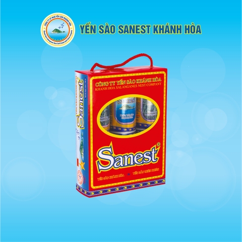 Nước Yến sào Khánh Hòa Sanest lon 190ml, Hộp 6 lon - 001H6