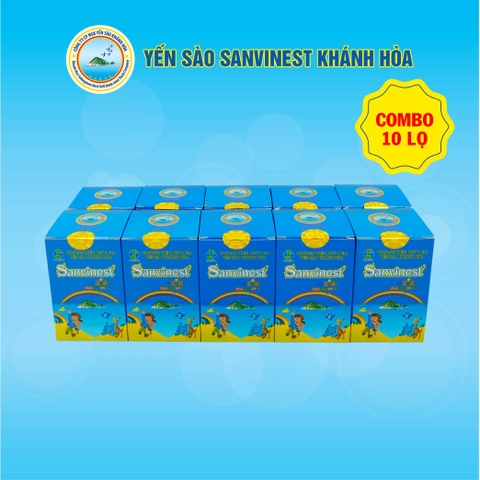 Nước Yến sào Sanvinest Khánh Hòa trẻ em lọ 62ml, Hộp 1 lọ - 2011