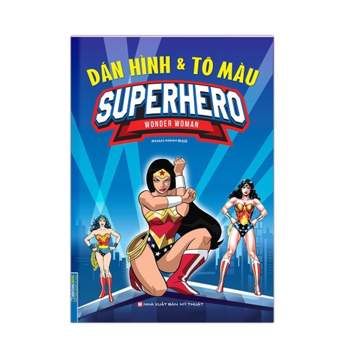 (DÁN HÌNH & TÔ MÀU) WONDER WOMAN