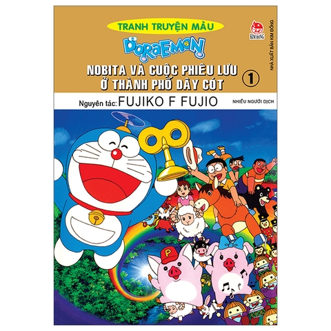 Doraemon - Tranh Truyện Màu - Nobita Và Cuộc Phiêu Lưu Ở Thành Phố Dây Cót - Tập 1 (Tái Bản 2023)