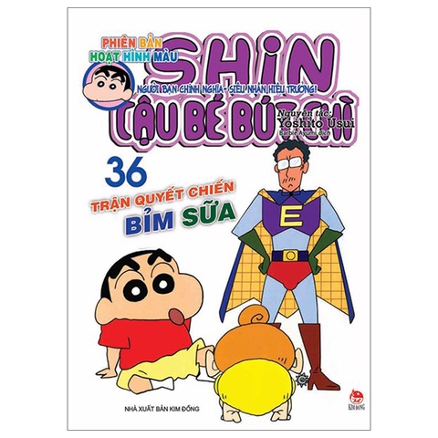 Shin - Cậu Bé Bút Chì - Phiên Bản Hoạt Hình Màu - Tập 36 - Người Bạn Chính Nghĩa- Siêu Nhân Hiệu Trưởng!