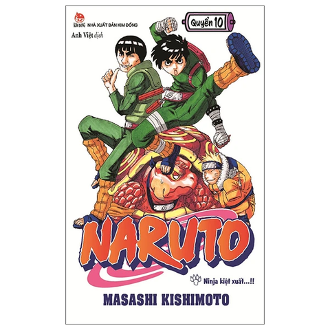 Naruto - Tập 10 - Ninja Kiệt Xuất…!! (Tái Bản 2025)