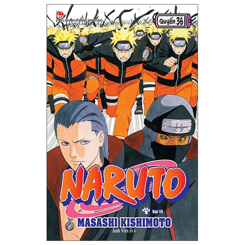 Naruto - Tập 36 - Đội 10 (Tái Bản 2022)