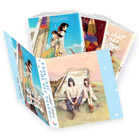 Bộ Manga - Khóa Chặt Cửa Nào Suzume - Tập 1-3 (Bộ 3 Tập)