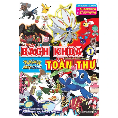 Bách Khoa Toàn Thư Pokemon Sun & Mon - Tập 1
