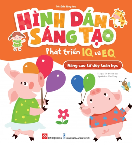 Hình Dán Sáng Tạo - Phát Triển IQ Và EQ - Nâng Cao Tư Duy Toán Học