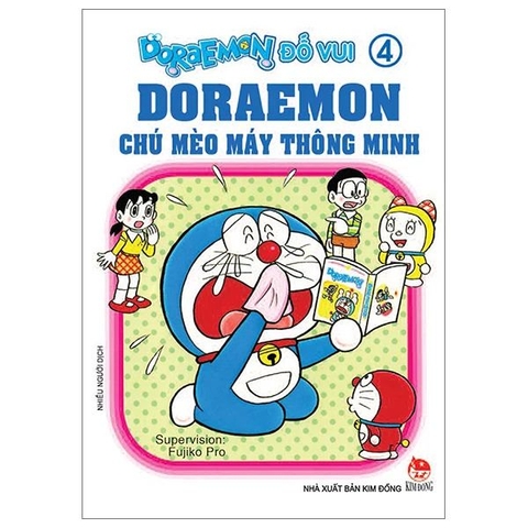 Doraemon Đố Vui - Tập 4 - Doraemon Chú Mèo Máy Thông Minh (Tái Bản 2023)