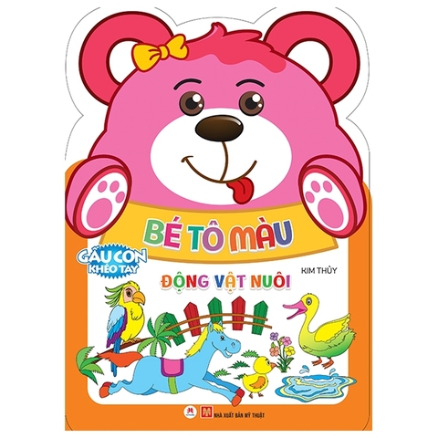 Bé tô màu - Động vật nuôi