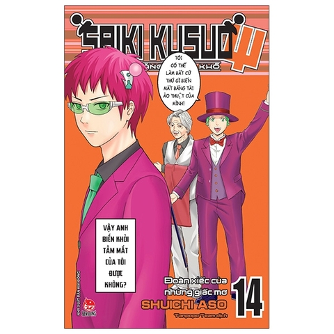 Saiki -kẻ siêu năng khốn khổ tap 14
