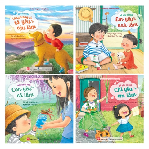 Bộ Sách Bé Yêu Cả Nhà (Bộ 4 Cuốn)