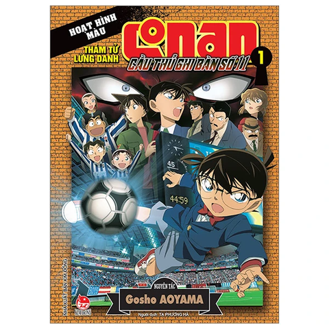 Conan màu: Cầu thủ ghi bàn số 11 Tập 1