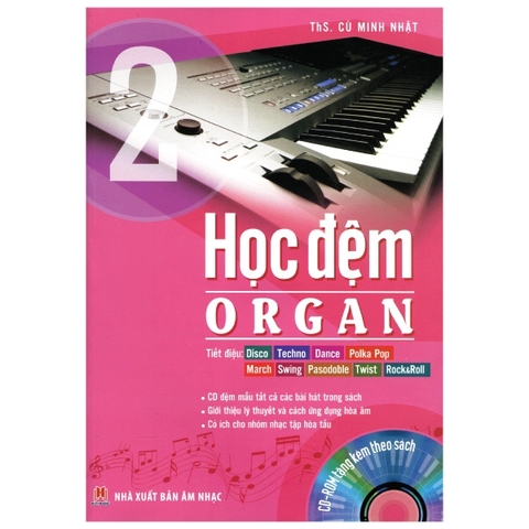 Học Đệm Organ - Tập 2 - KEM CD ( 2015)