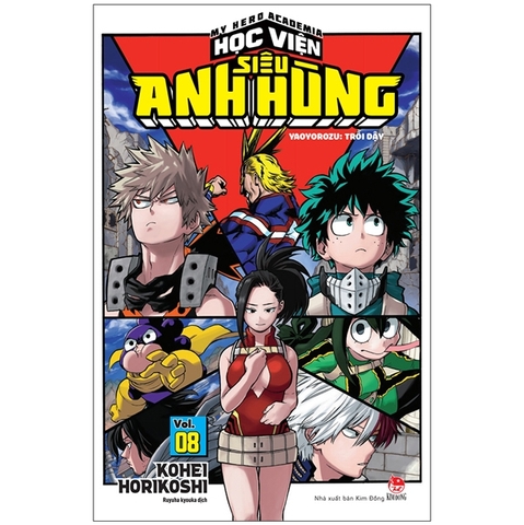 My Hero Academia - Học Viện Siêu Anh Hùng - Tập 8 - Yaoyorozu - Trỗi Dậy (Tái Bản 2022)