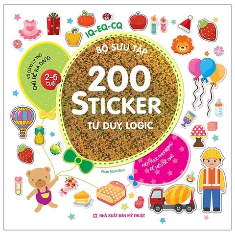 Bộ Sưu Tập 200 Sticker - Tư Duy, Logic