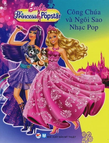 Truyện Tranh Công Chúa Barbie - Công Chúa Và Ngôi Sao Nhạc Pop